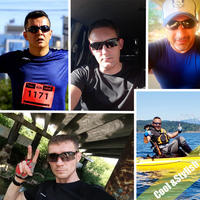 COMAXSUN المهنية الاستقطاب الدراجات نظارات دراجة دراجة نظارات في الهواء الطلق نظارات شمسية رياضية UV 400 2 Style - الصورة 6